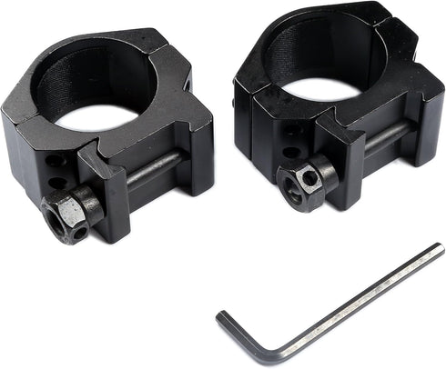 Thorn 30mm Scope Rings Low Profile Heavy Duty Rings for Picatinny Rail Pair