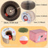 Magic Organ Cat Scratching Board, Durable Cardboard Cat Scratcher, Multi-Purpose with Toy Bell Ball and Catnip