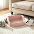 sturion Extra Large Rabbit Litter Box, Bunny Litter Box with Removable Top and Bottom, Corner Bunny Potty Training