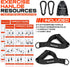 Gym Exercise Handles for Cable Machine Pulleys, Resistance Band, and Strength Trainer Accessories