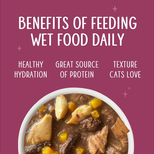 3oz Pack 12 Weruva Senior Cat Food, Tuna and Salmon in Gravy, Can