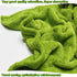 Extra Large Dog Towels, Super Absorbent Soft Microfiber Pet Bath Grooming Towel for Dogs and Cats (XL-55" * 36", Green)