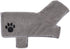 Bone Dry Pet Robe Collection, Embroidered Microfiber Bath Robe for Dogs & Cats, Small, Gray