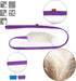 DINGO Dog Toy - Sheepskin Chaser with Long Violet Lead 50", Agility Motivation Reward Tug for Training & Fun