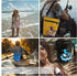 WALNEW Waterproof Dry Bag - Lightweight Pouch with Watertight Zipper for Kayaking, Beach, Camping (BLUE)