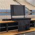 Generic Stadium Seat, Folding Bleacher Chair with Back Support and Thick Cushion, Padded Stadium Seat for Bleacher