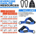 RENRANRING Gym Exercise Handles, Replacement Handle Attachments for Cable Machine Pulleys, Resistance Band and Strength