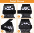 KOOLTAIL Dog Socks Anti Slip with Straps - Waterproof Paw Protector, Size L
