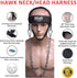 Neck Harness for Men and Women - Adjustable Neck Strap with 30" Steel Chain for Weight Lifting Up to 150 lbs