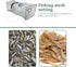3pcs 50x20x20cm Toyvian Foldable Lobster Trap Shrimp Fishing Net with Spring Frame, Small Mesh Bait Trap for Outdoor