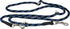 Adjustable Rope Dog Leash 42"-70" (Small; 0.3" Diam, Blue/Black) Multifunctional