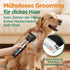 2 1 Gimars in Dog Clippers with Stainless Steel Dog Grooming Scissors Kits - Silver