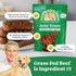 25 oz Newman's Own Original Beef Jerky Dog Treats, Value Size Bag High Protein, Grain Free, Grass-Fed Beef as First