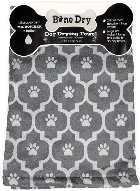 Large Dog Grey Drying Towel