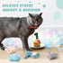 Gejoy 20 Pieces Catnip Toys for Indoor Cat Plush Kitten Cat Chew Toys Catnip Kitten Entertaining Interactive