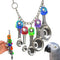 Bonka Bird Toys 1969 Spoon Delight Medium Large Parrot Bird Toy for African Grey, Amazon, Conure