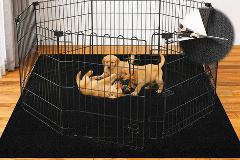Huge Dog Playpen Mat, 60 in x74 in Dog Crate Mat Extra