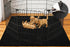 Huge Dog Playpen Mat, 60 in x74 in Dog Crate Mat Extra