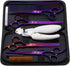 8.0 9CR set,Grooming in Titanium Professional dog grooming scissors Scissors for Dogs Cats,Pet nail clippers,Shears