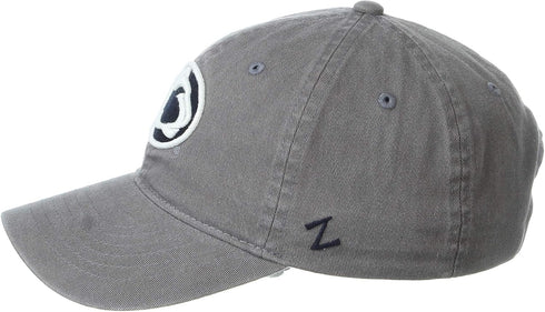 Zephyr Men's Adjustable Scholarship Hat in Charcoal