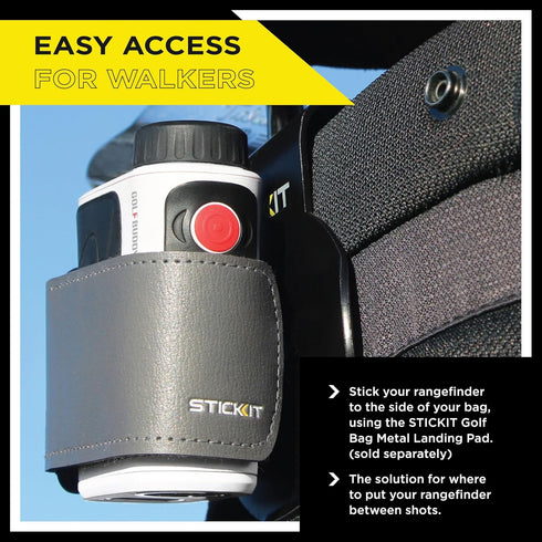 STICKIT Magnetic Rangefinder Strap - Strong Magnet for Golf Carts and Clubs, Size Adjustable