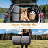 55.1 26.8 inch- Lekereise Soft Dog Car Mat for Hard Bottom Seat Extender x Waterproof Washable Dog Car Mat, Orthopedic