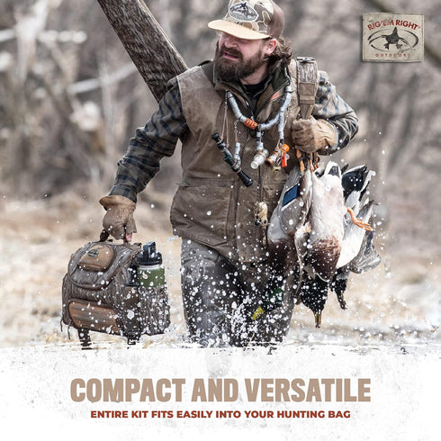 Rig'Em Right Ultimate Motion Device for Duck Hunting - Waterfowl Step-Up Jerk Rig Decoy for Four Decoys