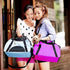Soft-Sided Cat Carrier, Portable Foldable Pet Travel Carrier for Cats, Dogs, Puppy, Airline Approved (Small Rosered)