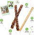 Nature Gnaws Braided Bully Sticks for Dogs, 11-12" (5 Count), Long Lasting for Aggressive Chewers and Large Dogs