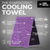 Tough Outdoors Cooling Towel, for Neck & Face, Ice Wrap & Sweat Rag for Camping, Gym, Yoga