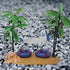 Hammock, 5 Inches Needzo Hermit Crab Climbing Tank Accessory, Food and Water Dish Included