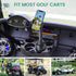 Golf Cart Accessories Universal Phone Holder Mount for 4.7-6.8" Cell Phones, Fit EZGO Club Car Yamaha, Gifts for Men,