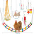 14PCS Chicken Toys for Coop Accessories - Longer Chain Chicken Swing, Chicken Toy for Hens in Coop, Chicken Perch