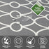 MidWest Homes for Pets Orthopedic Egg-Crate Nesting Pet Bed w/ Teflon Fabric Protector, XS Gray