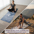 72" 26.5" Multipurpose Mat Towel x - Christian Faith-Based Fitness Towel with Non-Slip Silicone Grip, Quick Drying