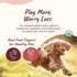kin+kind Hip+Joint Supplement for Dogs & Cats, Vet Formulated Natural Formula with Organic Turmeric, Black Pepper,