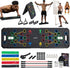 25-in-1, Set 18 Portable Push Up Board Gym Kit Foldable Push Up Station & Exercise Board Workout with Accessories
