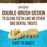 Merrick Fresh Kisses Natural Dental Chews Toothbrush Treats for Tiny Dogs 5-15 Lbs - 106 ct. Box
