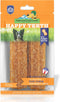 Happy Teeth Natural Cheese Dog Chews, Peanut Butter Flavor, Dental Chew, 2 Chews per Resealable Pouch