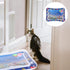 Summer Water-Filled Pet Cooling Mat for Cats and Dogs Inflatable Sensory Play Mat with Tropical Fish Design PVC Water