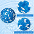 Lenwen 10 Pcs Dog Toy Ball for Aggressive Chewers - Interactive Bouncy Floating Rubber Ball for Large, Medium, Small