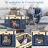 Dog Playpen, Pet Playpen, Foldable Kitten cage Puppy Play Pen, Portable Dog Kennel Tent Crate, Indoor Outdoor Travel