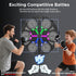 Lights,2 3-12+ Music Punching Machine for Kids Adults,Bluetooth Wall Mounted Boxing Trainer with Gloves,Rhythm Player