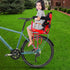 Gbonklong Child Bike Seat, Rear Mount Baby Bike Seat Kids Back Bike Seat Safety Carrier Infant Bike Seat Baby Bike