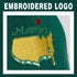 Golf Hat for Men and Women, Green Embroidered Baseball Cap
