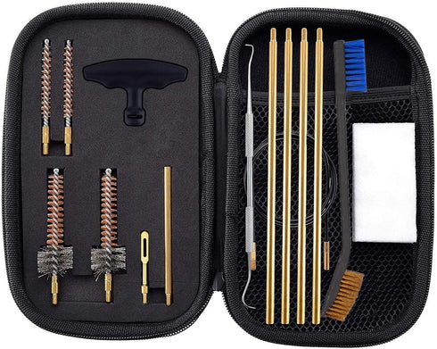 Pro .223/5.56 Cleaning Kit with Bore Chamber Brushes and Brass Cleaning Rod in Compact Case