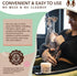 Natural Dog Company Skin Soother Wipes, 50 Count, Hypoallergenic Formula, Dog Moisturizer, Grooming Wipes, Itch Relief