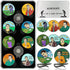 Funny Golf Ball Marker Gifts for Men, Magnetic Ball Markers with Golf Hat Clip, Cool Accessories for Golfers (8 Markers