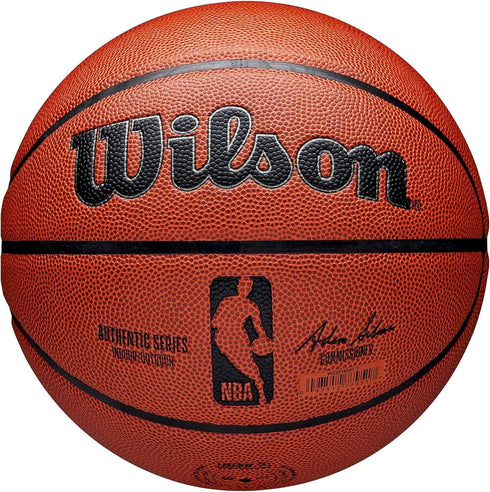 WILSON NBA Authentic Indoor/Outdoor Basketballs - Size 3, Size 6 and Size