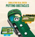 Zcoorey 8ft 3D Putting Green Indoor - Golf Putting Mat boasts Genuine Green Speed and a Wrinkle-Free Surface. Practice